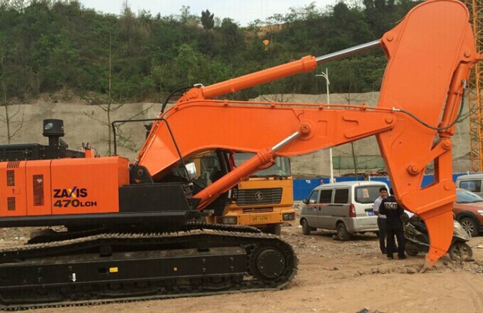 挖掘機巖石臂，挖掘機巖石臂廠家，挖掘機改裝巖石臂